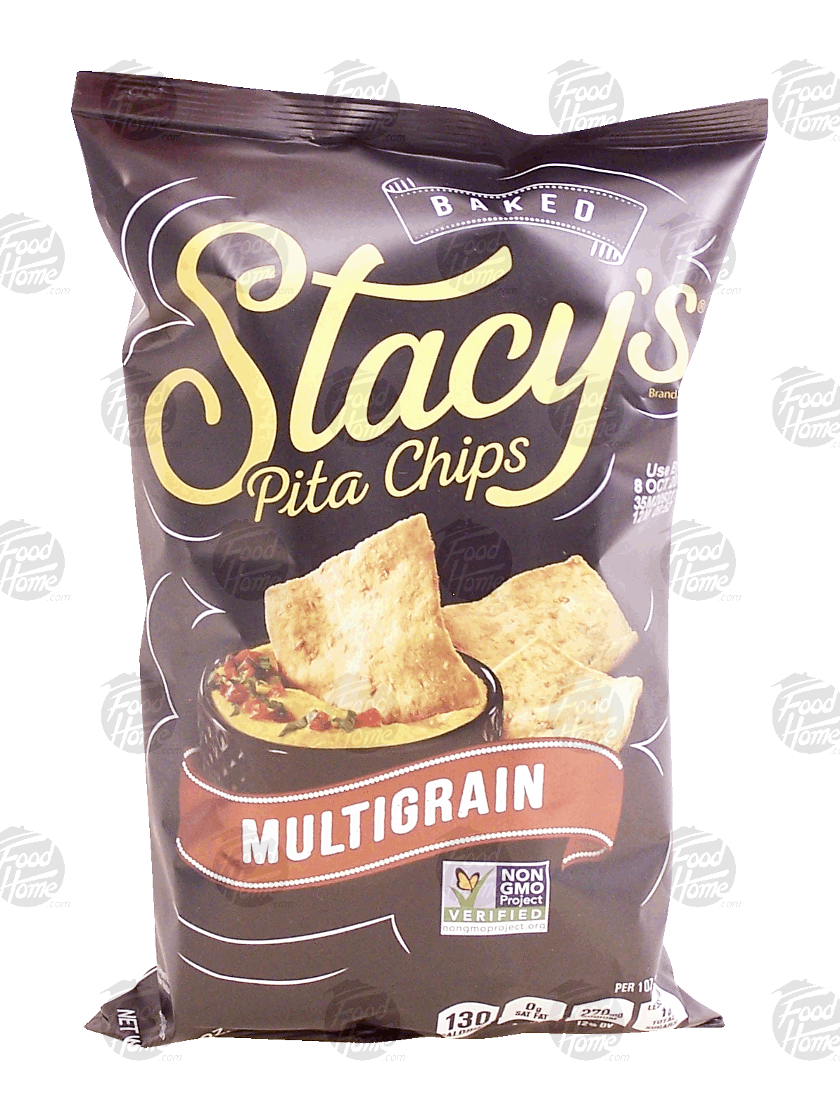 Stacy's  multi grain pita chips, 6 grains topped with sea salt Full-Size Picture